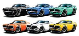 1970 Ford Mercury Cougar Vinyl Decal Officially Licensed Wall Art - thumbnail 2