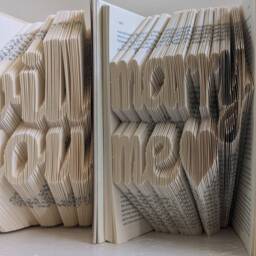Will You Marry Me Hand Folded Book Art Sculptures. Unique Proposal Different Marriage Proposal Unique Engagement Fiance' - thumbnail 2