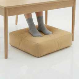 Beige Bean Bag Floor Cushion Water Resistant Garden Seat Pillow - thumbnail 2