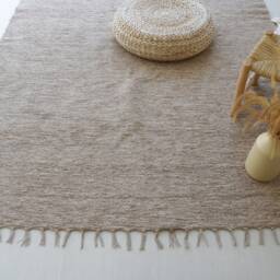 Large Brown Rug 170x240 cm, Bedroom Rug, Kids Nursery Living Room Contemporary Modern Camel Bohemian - thumbnail 4