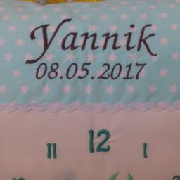 Pillow For Birth - Zodiac Sign in Clock Mint Green - thumbnail 3