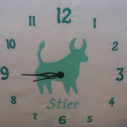 Pillow For Birth - Zodiac Sign in Clock Mint Green - thumbnail 2