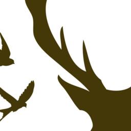 Deer Wall Decal Forest Animal Sticker With Birds & Squirrel - thumbnail 3