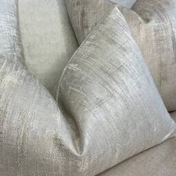 Luxury Cushion Cover - Decorative Pillow Case in Neutral Champagne Laura Ashley Whinfell Designer Fabric All Sizes Available - thumbnail 3