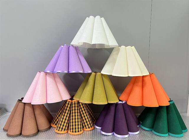 Custom Lamp Shade, Retro Lampshades For Table Lamp, Shades Floor Lamps, Customized Lampshade Pendant Light, Available in 14 Colors - image 1