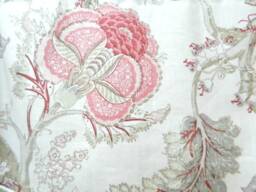 Kravet Ivana Designer Window Valance Corded Lined Rod Pocket Scalloped Linen Fabric Made To Order - thumbnail 2