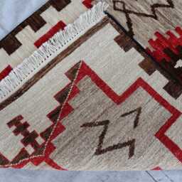 3x8 Ft Kazak White Runner Rug - Afghan Luxury Brand New Medallion Turkish Area Rug, Beautiful Living Room - thumbnail 4