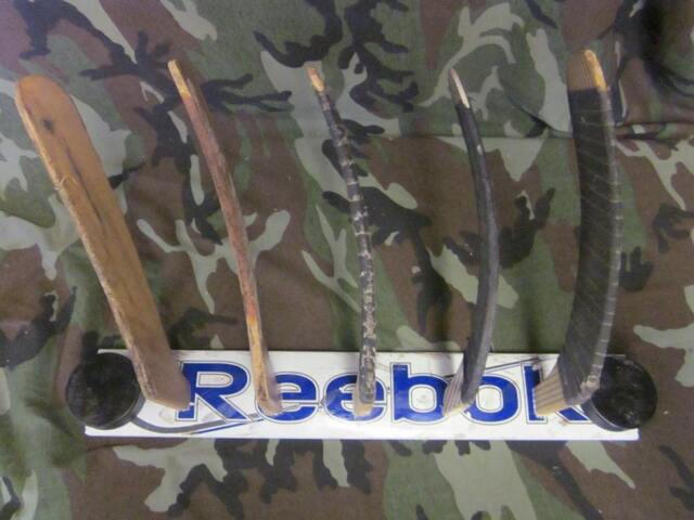 Hockey Stick Coat Rack - image 1
