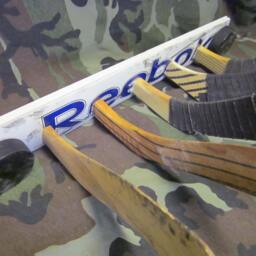 Hockey Stick Coat Rack - thumbnail 3