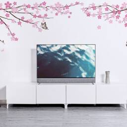 Tree Wall Decal Wall Sticker Baby Nursery Decals-Cherry Blossoms Decal-Dk402 - thumbnail 3