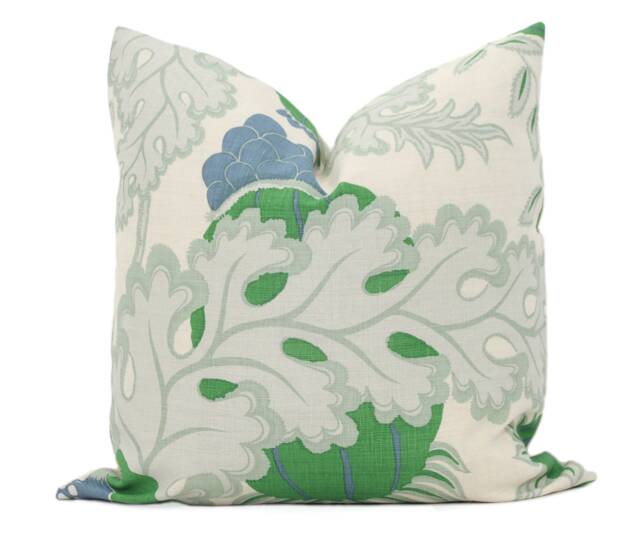 Christopher Farr Carnival Pillow Cover Floral Linen Decorative - image 1
