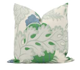 Christopher Farr Carnival Pillow Cover Floral Linen Decorative - thumbnail 1