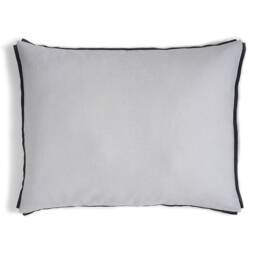 Linen Pillowcases With Trim, Set Of 2 Pillow Cases, Personalized Bedding, Border Covers - thumbnail 2
