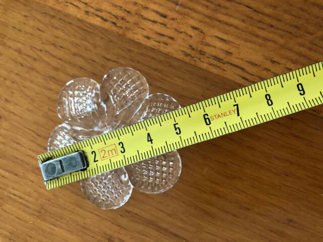 Rosettes, Spare Parts For Mirrors, in Murano Blown Glass, Approx 5 cm Diameter - image 1