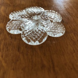 Rosettes, Spare Parts For Mirrors, in Murano Blown Glass, Approx 5 cm Diameter - thumbnail 4