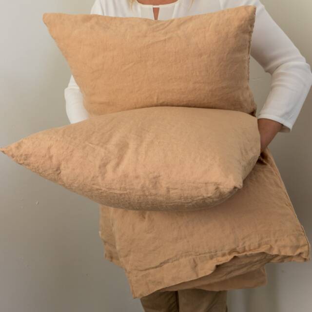 Linen Pillowcase With Envelope Closure, Pillow Shams, Housewife Style Linen Cover.farmhouse Pillow. New Colors Of 2021. Mooshop New91 - image 1