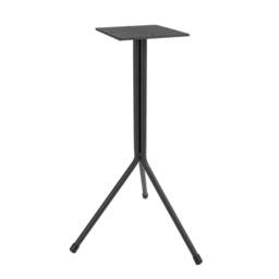 Tripod Design Table Frame Tripod Side Scandinavian Couch Coffee Chair Stool Solid Metal 25 Mm Wooden Top - thumbnail 2