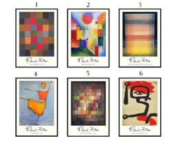 Paul Klee Poster Sets, Print, Art, Floral Vintage Abstract, Surrealism, Modern A1/A2/A3/A4 - thumbnail 1