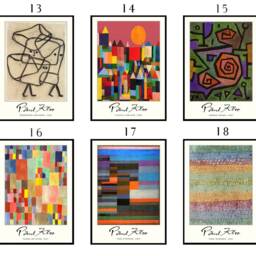 Paul Klee Poster Sets, Print, Art, Floral Vintage Abstract, Surrealism, Modern A1/A2/A3/A4 - thumbnail 3