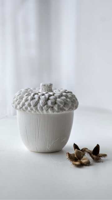 Autumnal Acorn Decorative Ornament - Handmade Ornaments Autumn Home Decor Fall Shelf Decoration Gift - image 1