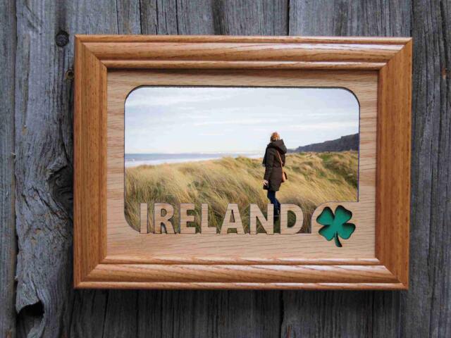Ireland Picture Frame - 5x7 Holds 4x6 Photo Gift, Gift For Traveler Wall Decor, Vacation - image 1