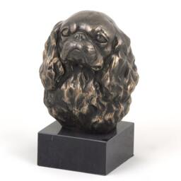 Cavalier King Charles, Dog Marble Statue, Limited Edition, Artdog. Made Of Cold Cast Bronze. Perfect Gift. Limited Edition - thumbnail 2