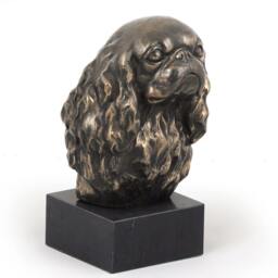 Cavalier King Charles, Dog Marble Statue, Limited Edition, Artdog. Made Of Cold Cast Bronze. Perfect Gift. Limited Edition - thumbnail 3