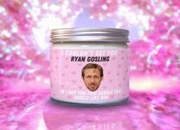 Ryan Gosling Scented Soy Wax Candle Funny Novelty Gift - thumbnail 1