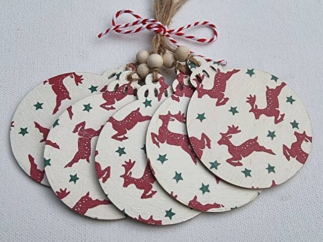 Emma Bridgewater Christmas Inspired Decorations, Reindeer, Tree Decoration, Decorations - image 1