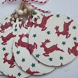 Emma Bridgewater Christmas Inspired Decorations, Reindeer, Tree Decoration, Decorations - thumbnail 2