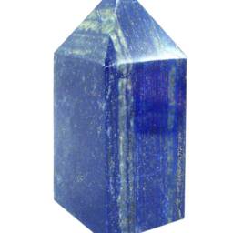 Solid Genuine Afghanistan Lapis Lazuli Obelisk 4 3/4 - thumbnail 2