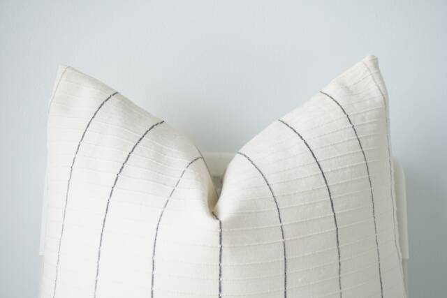 Neutral Hemp Hand Woven Pillow Cover - Limited - image 1