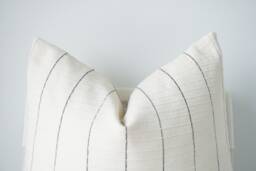 Neutral Hemp Hand Woven Pillow Cover - Limited - thumbnail 1