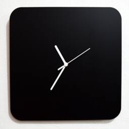 Simply Black - Wall Clock - thumbnail 2