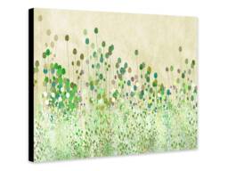 Green Poppy Buds Art Print - Abstract Botanical Canvas, Photo, Poster - thumbnail 1