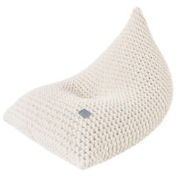 Chunky Knit Bean Bag Hand-Knitted Cotton Cord, Adult Size - thumbnail 2