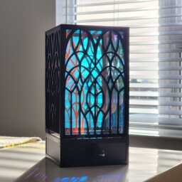 Nouveau Desk Lamp An Led Mood Light For Wall Decor & Casting Shadows - thumbnail 2