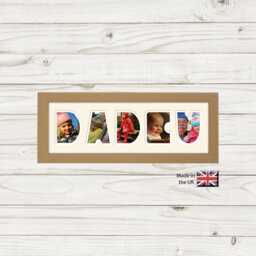 Dadcu Photo Frame Word Name Special Gift Father's Day 1239A By Photos in A Word - thumbnail 1