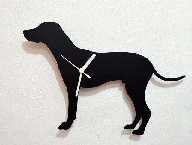 Dalmatian - Wall Clock Silhouette - image 1