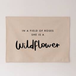 Custom Quote Wall Hanging - Choose Your Own Wording 70x50cm More Fonts & Lettering Colours Available - thumbnail 3