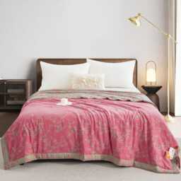 Aesthetic Floral Blanket - Cozy Bed Throw Boho Bedroom Decor Tiktok Home Luxury Soft Gift For Her - thumbnail 3