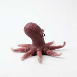 Whimsical Carved Wooden Octopus Figurine, Coastal Yarn Tentacle Sea Creature Decor, Quirky Nautical Desk Accessory, Ocean Lover Gift Idea - thumbnail 3