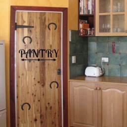 Pantry Wall Decal Arrow Design, Kitchen Decor - thumbnail 2