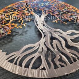 Pure Copper Tree Of Life Metal Wall Art - thumbnail 3
