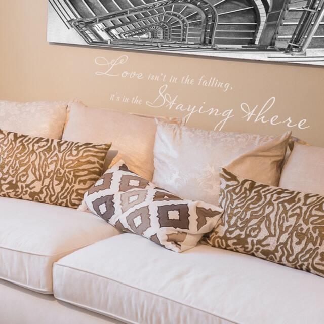 Love Vinyl Wall Decal Housewares Master Bedroom Romantic - 028 - image 1