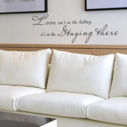 Love Vinyl Wall Decal Housewares Master Bedroom Romantic - 028 - thumbnail 2