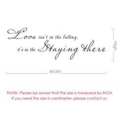 Love Vinyl Wall Decal Housewares Master Bedroom Romantic - 028 - thumbnail 4
