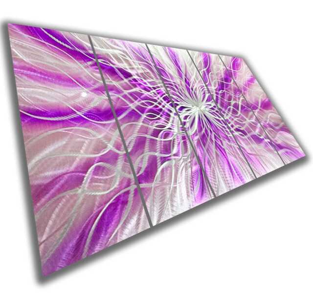 Modern Abstract Painting Metal Wall Art 3D Sculpture Indoor Outdoor Decor - image 1
