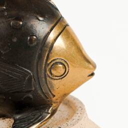 Bronze Fish Figurine, 2.3 - thumbnail 4