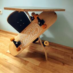 Skateboard Coffee Table, Go Skate Or Go Home - thumbnail 2